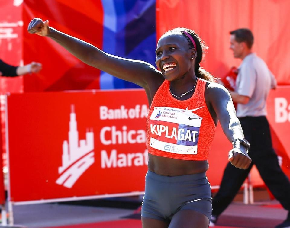 Two-time Chicago Marathon champ Florence Kiplagat is ready to reclaim her title after recovering from an injury