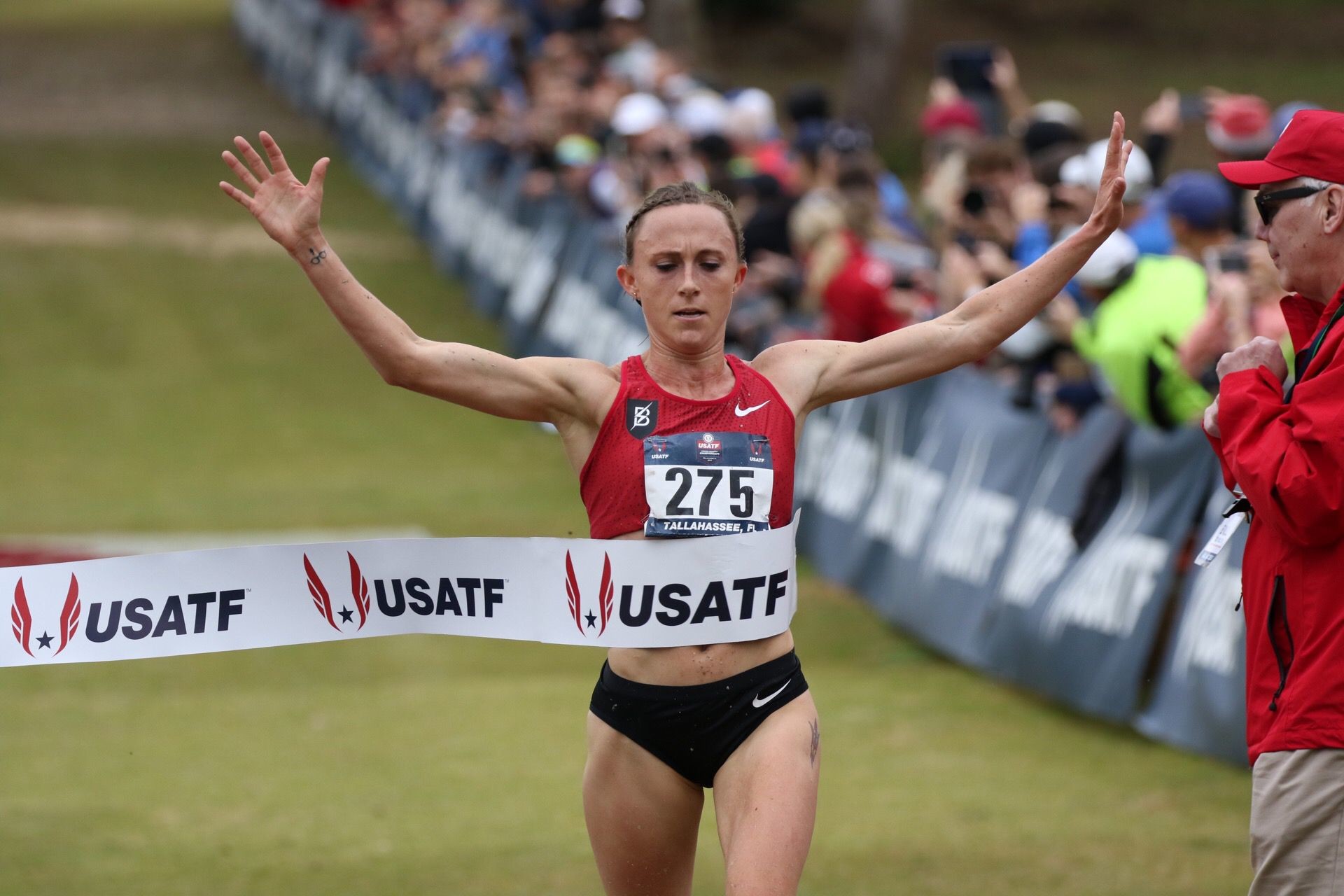 Shelby Houlihan won the USATF Cross-Country Championships and is becoming one of the most dominant American runners
