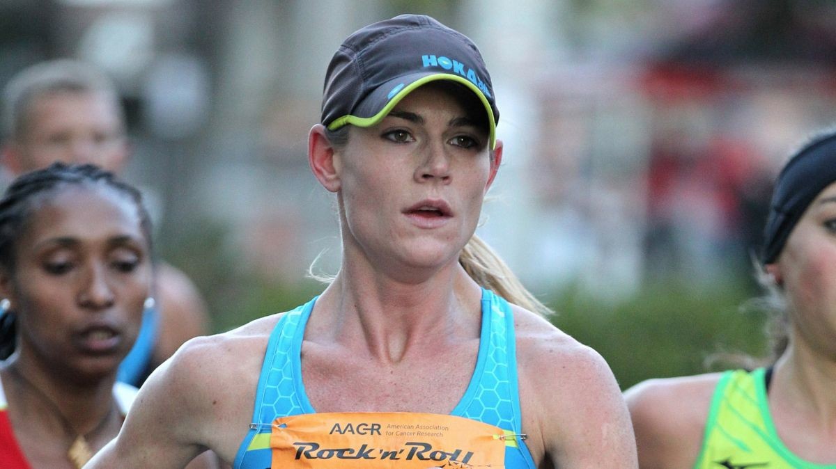Kellyn Taylor, one of the top female marathoners, will compete in the 42nd annual Grandma's Marathon 