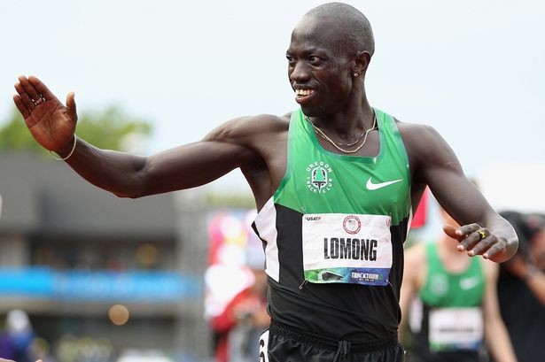  America's Lopez Lomong 10,000m track champion says it would be amazing to win Peachtree 10K too