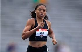 New mom Allyson Felix qualifies for her 13th world championships at Doha 