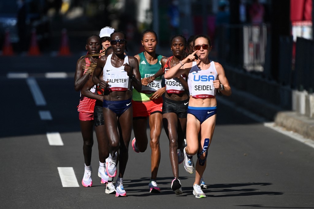 Molly Seidel Shocks the World With Bronze Medal, as Kenyaâ€™s Peres Jepchirchir and Brigid Kogei Go 1-2 in 2020 Olympic Marathon