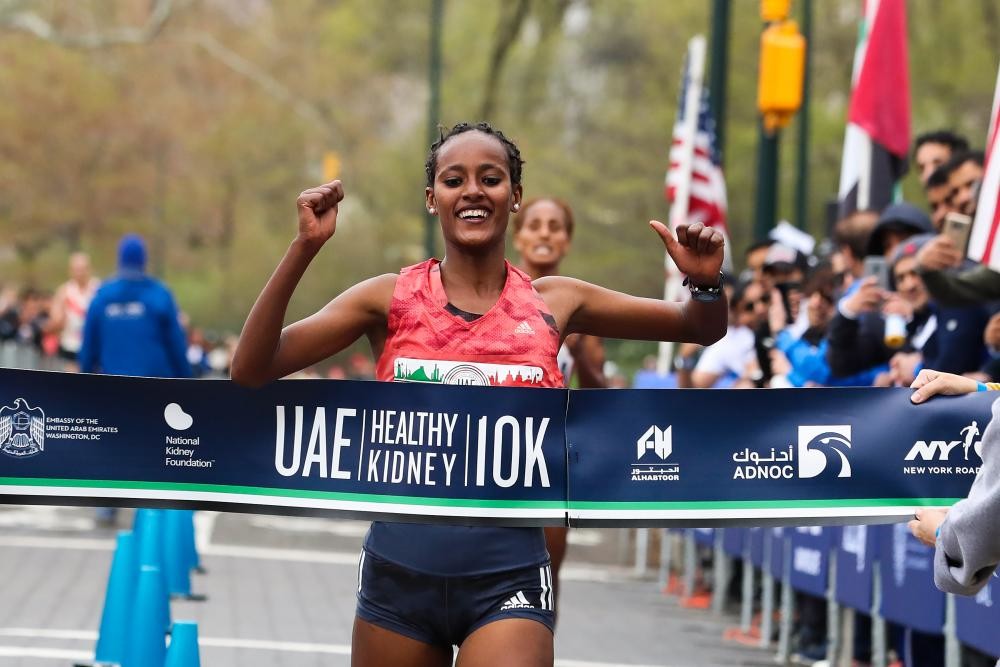 Defending Champions  Diriba and Mathew Kimeli are set for the 15th Annual UAE Healthy Kidney 10K 