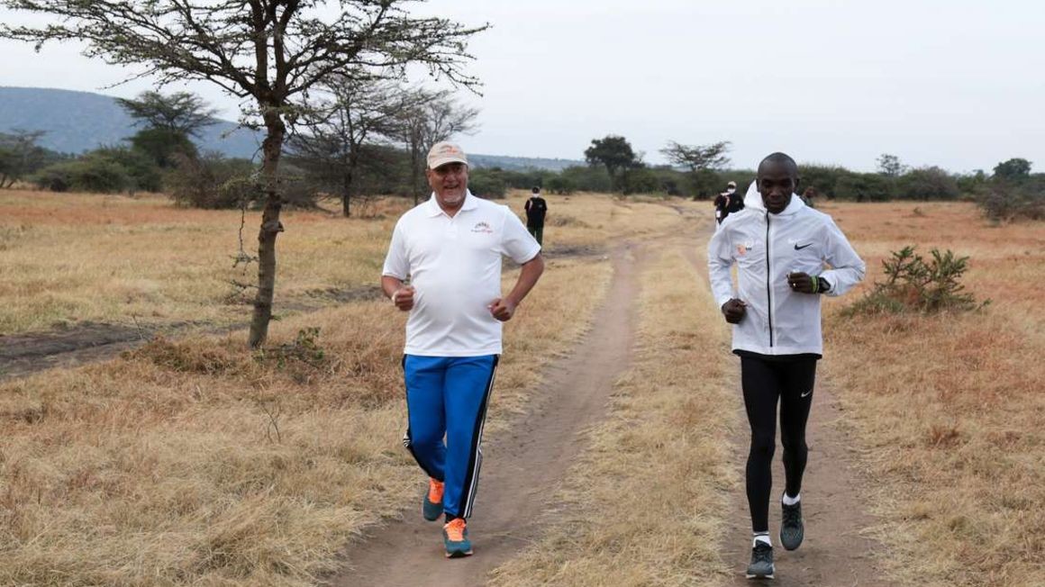 World Marathon record holder Eliud Kipchoge wants Usain Bolt to visit Kenya