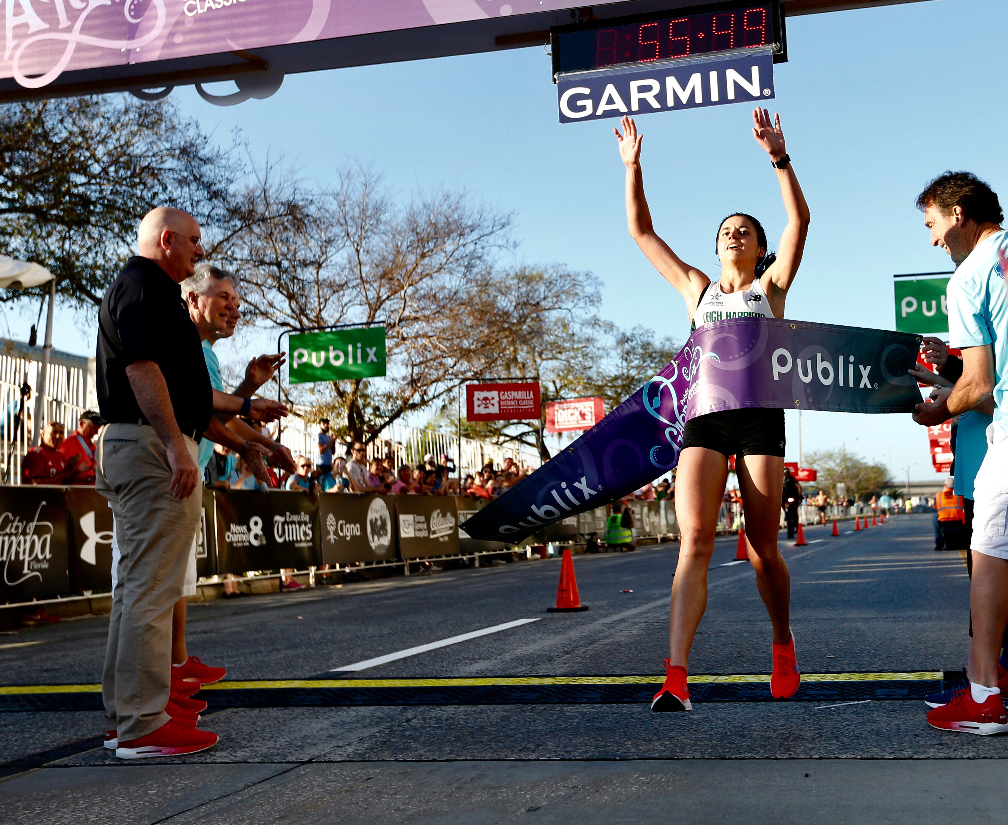 Tampa woman runs Gasparilla Half Marathon after suffering stroke