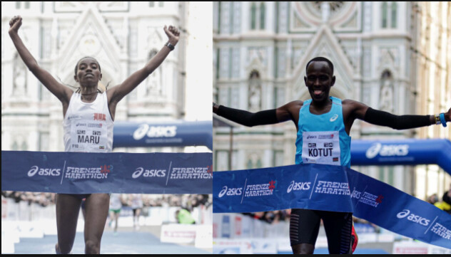 Kotut and Maru claim marathon crowns in Florence