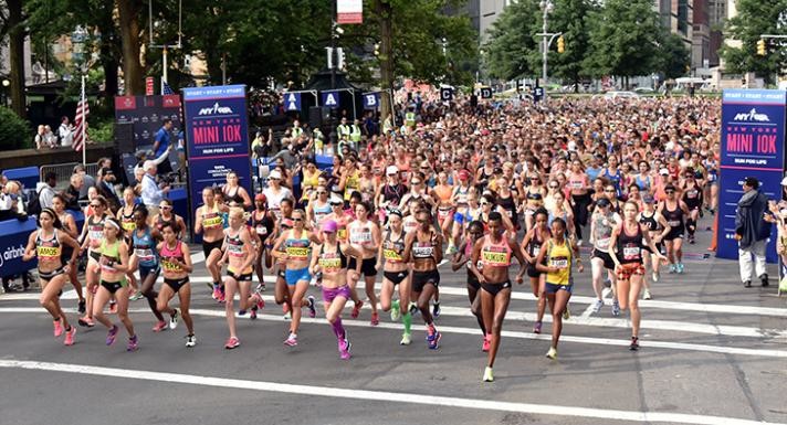 For the first time in its 48-year history, the NYRR Mini 10K, which takes p...