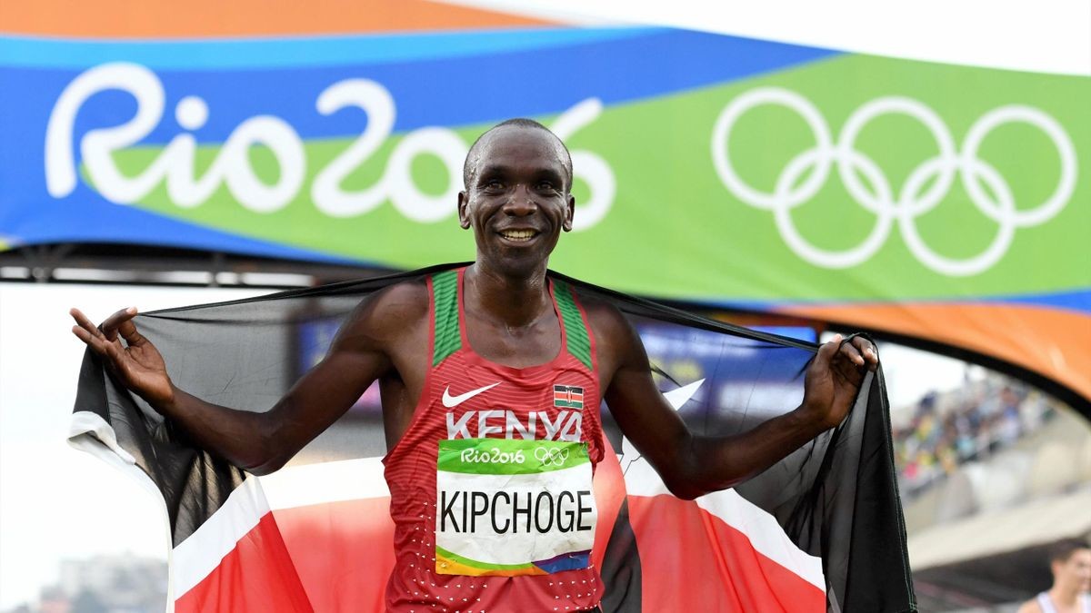 World record holder Eliud Kipchoge is ready to defend his Olympic crown