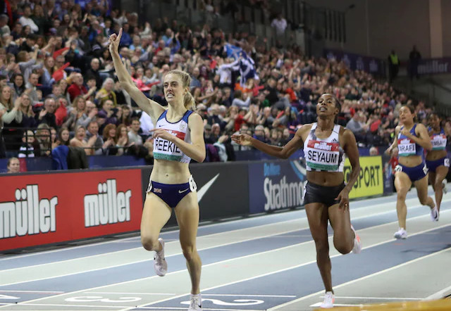 Jemma Reekie wins 1500m in Glasgow to continue fine start to 2020