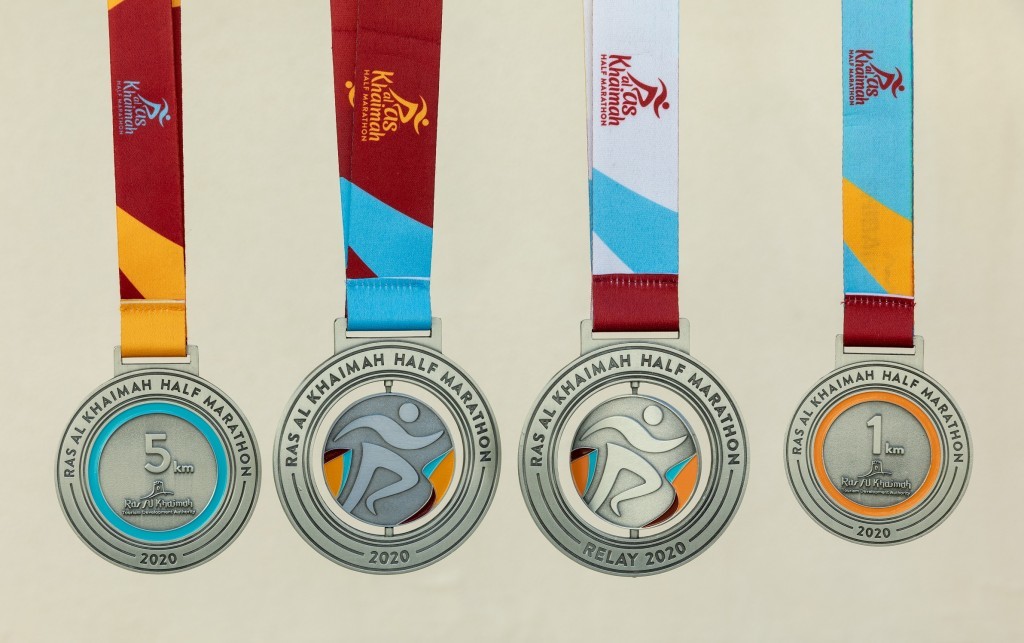 2020 Ras Al Khaimah Half Marathon Medal design unveiled Running News