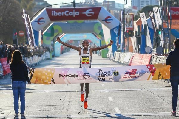 
Rhonex Kiprutoâ€™s world records over 5km (13:18) and 10km (26:24), have been ratified