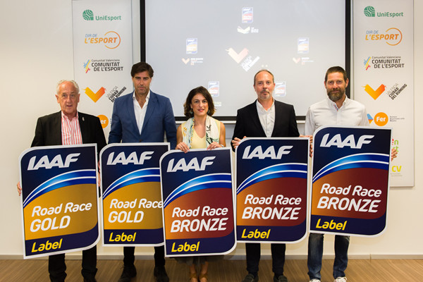 Valencia Trinidad Alfonso race earns its fifth IAAF label for road races in the Spanish city