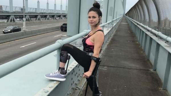 A woman paralyzed escaping an attacker is running New York Marathon to inspire others