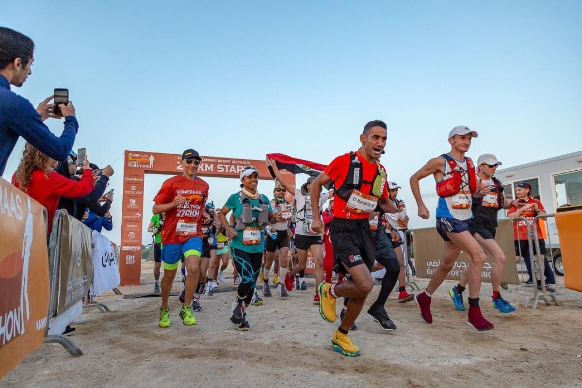 The winner of the 300km Al Marmoom Ultramarathon is going to win $100,000 at this year ultra event