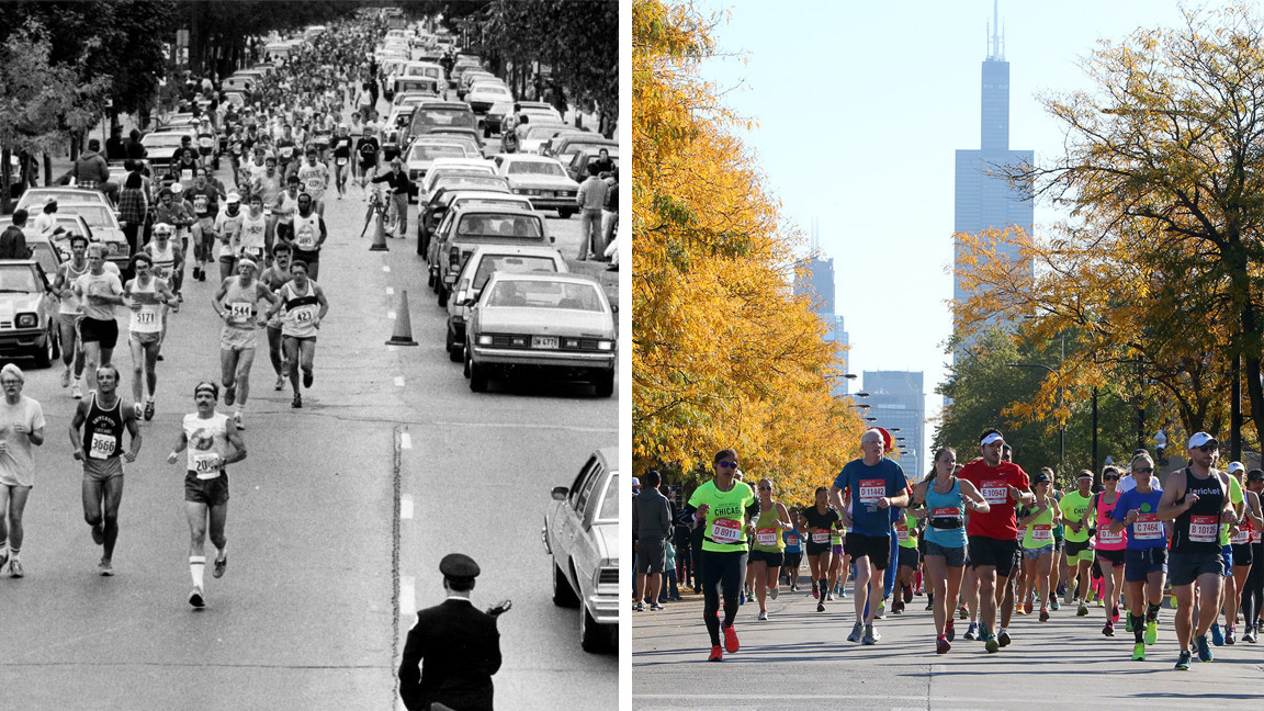 The Chicago Marathon was not always a first class marathon like it is today
