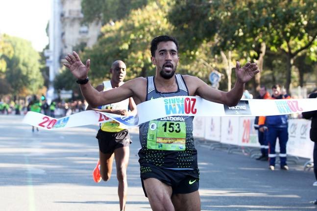 France's Morhad Amdouni is going after his second title at the 40th edition of 20km de Paris