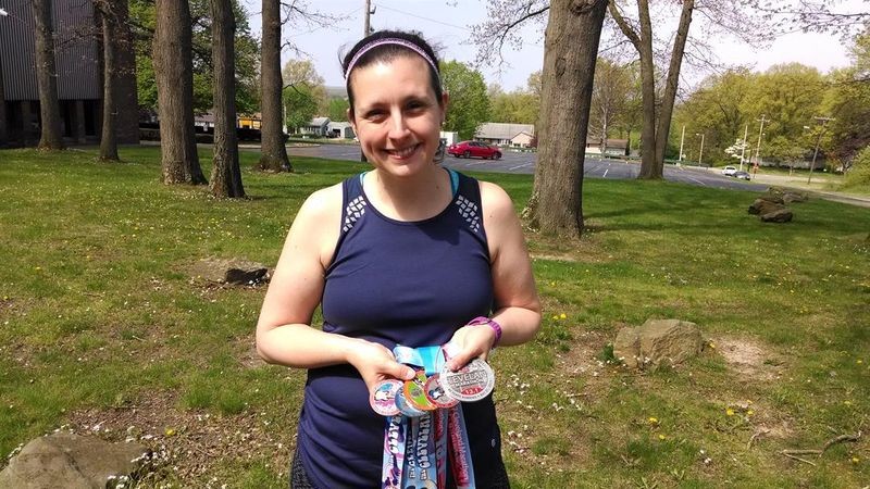 Running makes me a better mom, a better partner, a better human says Melissa Chamberlain 