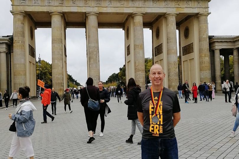 Bristol man Alan Smith, completed the 2019 Berlin marathon just months after abdominal surgery