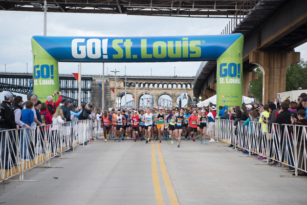 This year, GO! St. Louis Marathon has changed the course due to flooding conditions