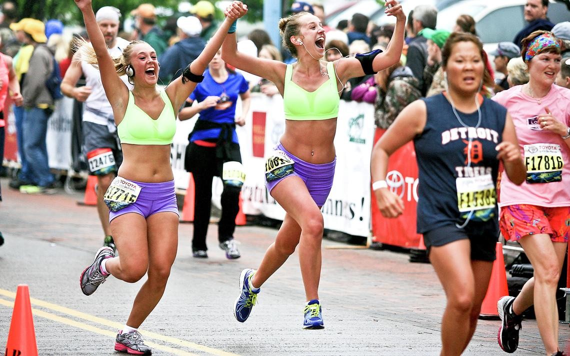 Grandma's Marathon adds a female runner to logo