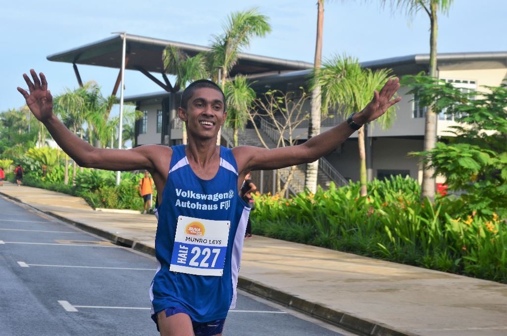 South Pacific Games gold medalist Avikash Lal won the Island Chill Suva Marathon