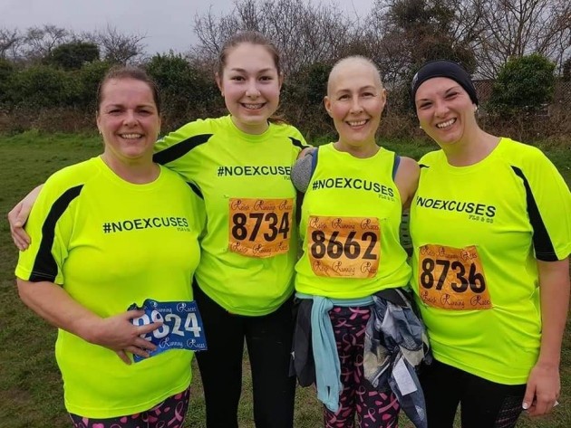Sarah Flourentzou-Lucas doesn't let aggressive cancer stop her from living and dreams of  running the London Marathon 