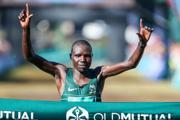 Defending champions Kenyan Justin Kemboi Chesire and local favorite Gerda Steyn are hoping to successfully defend their titles at Two Oceans  