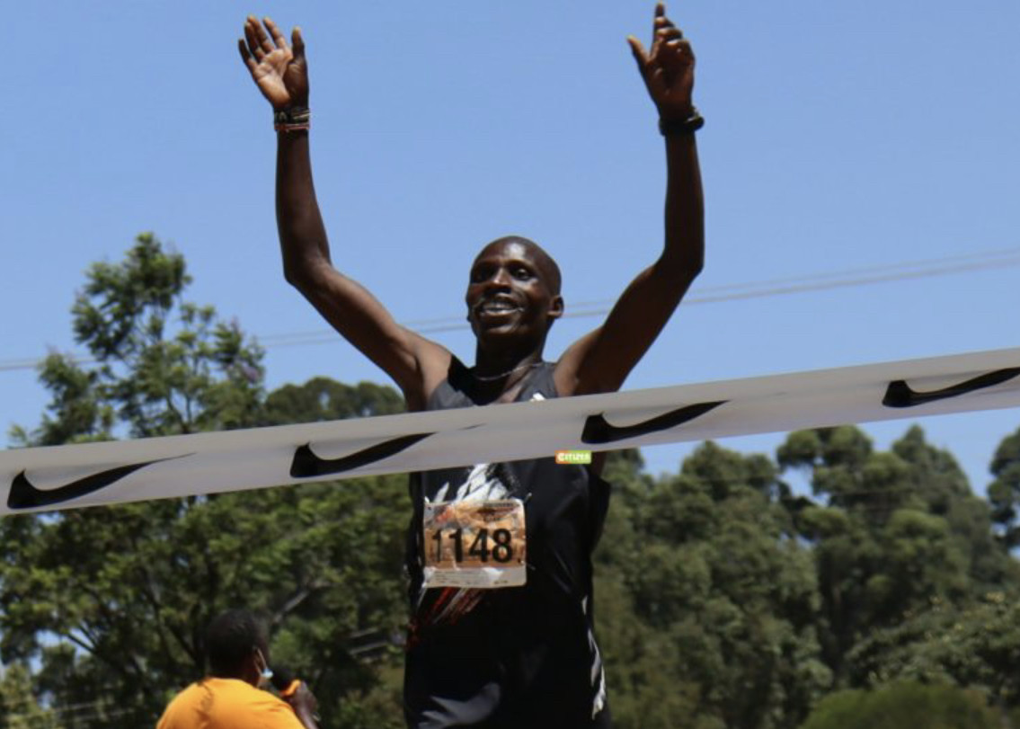 African Games 5000m champion Robert Kiprop destroyed a strong field to win the menâ€™s 10km race at the Discovery Kenya Cross Country