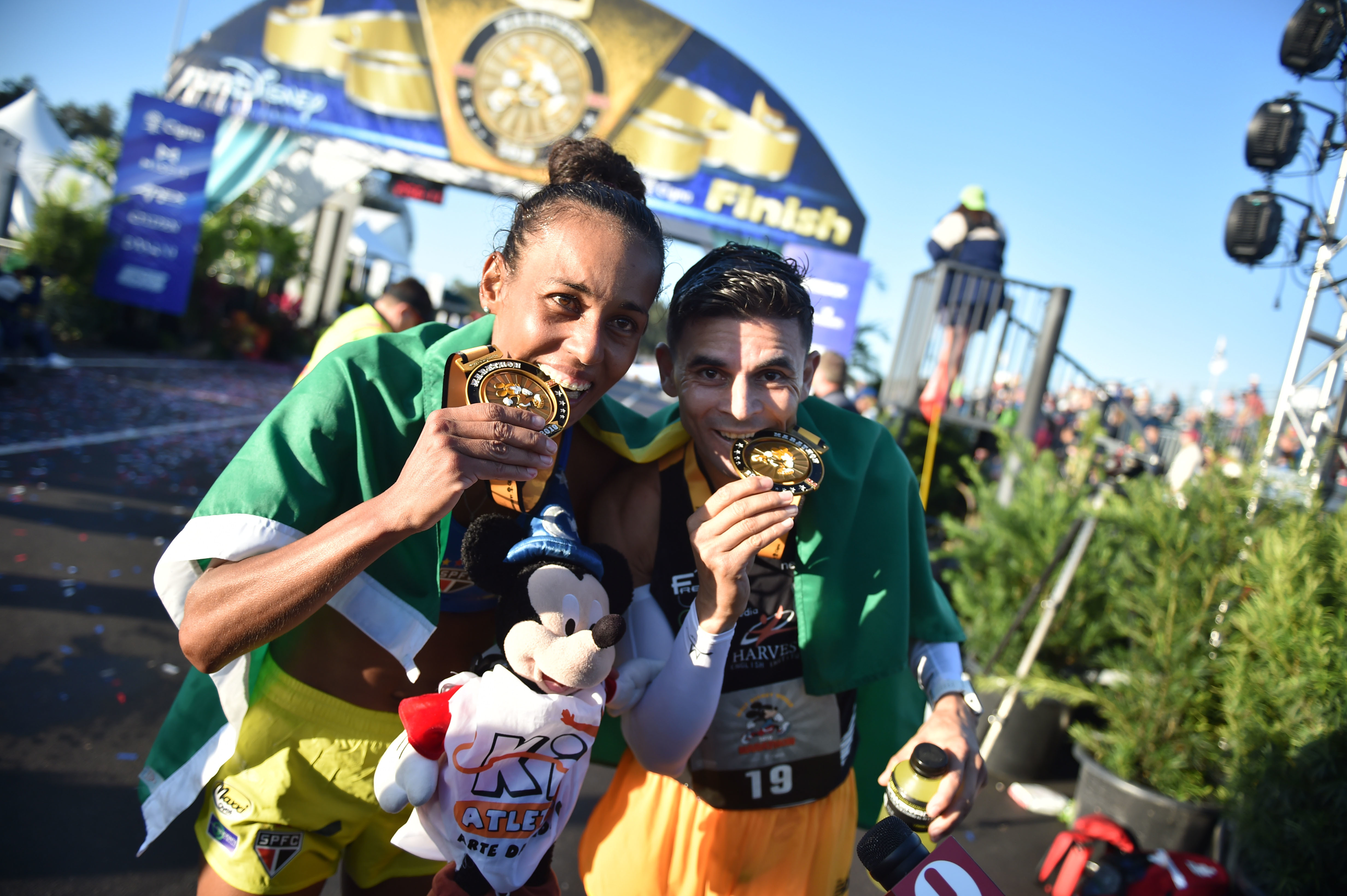 Past Brazilians Champions Dominate Walt Disney World Marathon Again