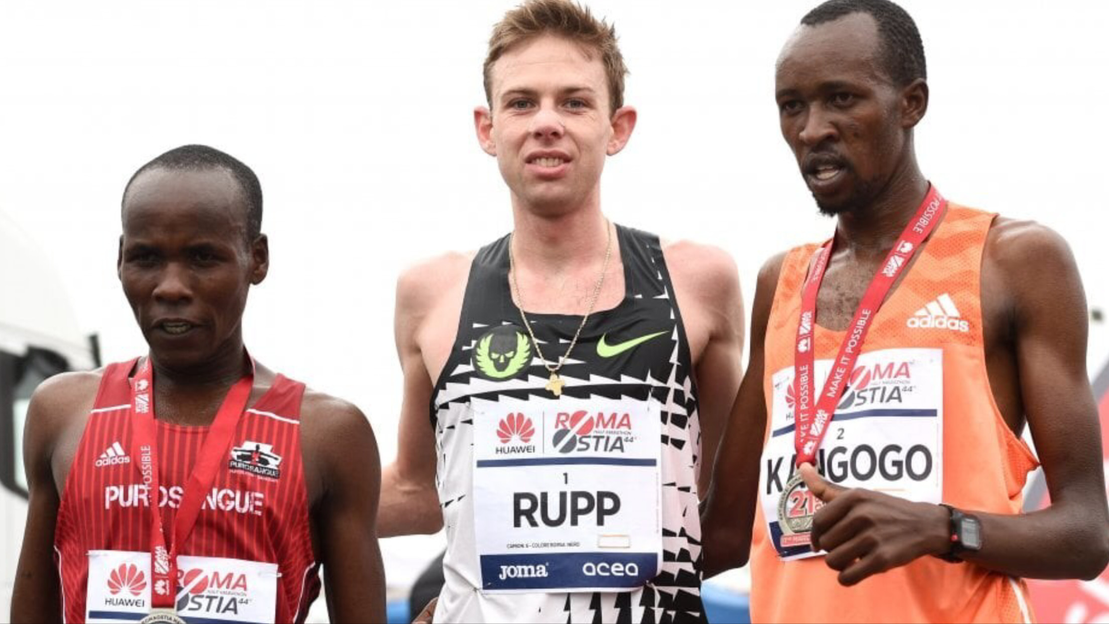Galen Rupp runs first sub 60 to win 44th annual Roma Ostia Half Marathon