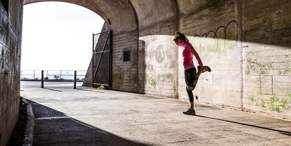 When it comes to running, experts suggest avoiding static stretching