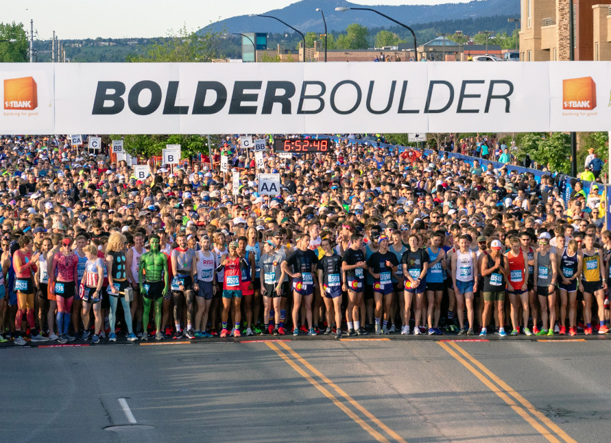 The Bolder Boulder 10K race is offering a free virtual event
