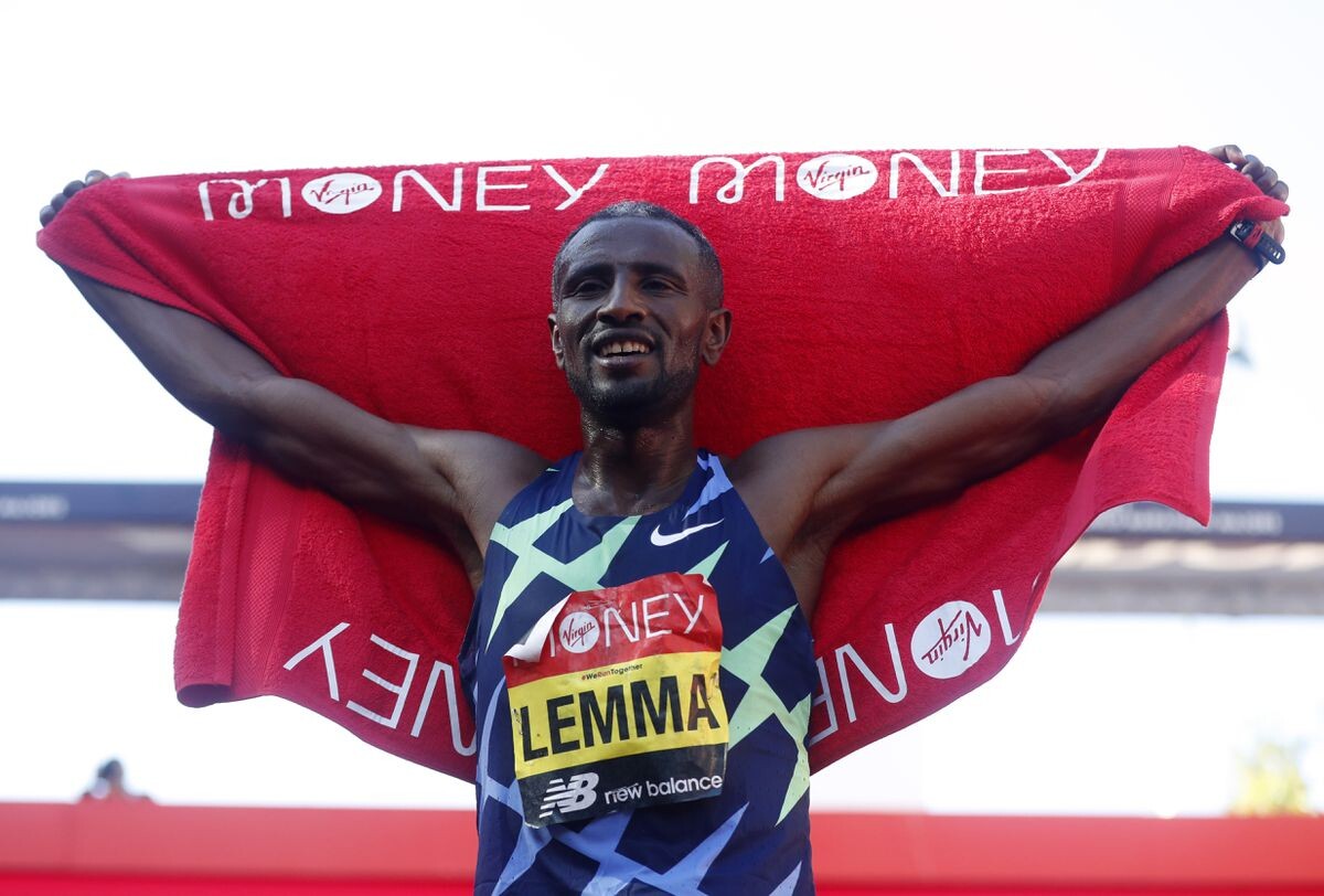 Sissy Lemma wins London Marathon