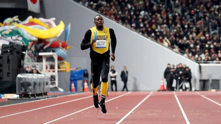 Usain Bolt said he was heartened to see the support that turned out for the inauguration of the National Stadium in Tokyo