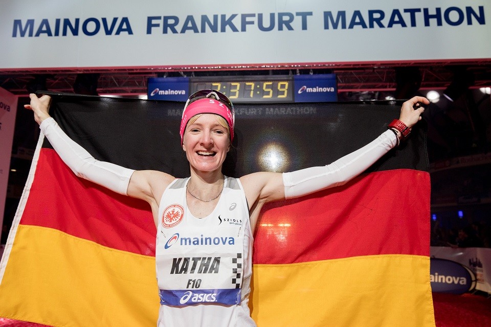 German Katharina Steinruck will return to run the Mainova Frankfurt Marathon on October