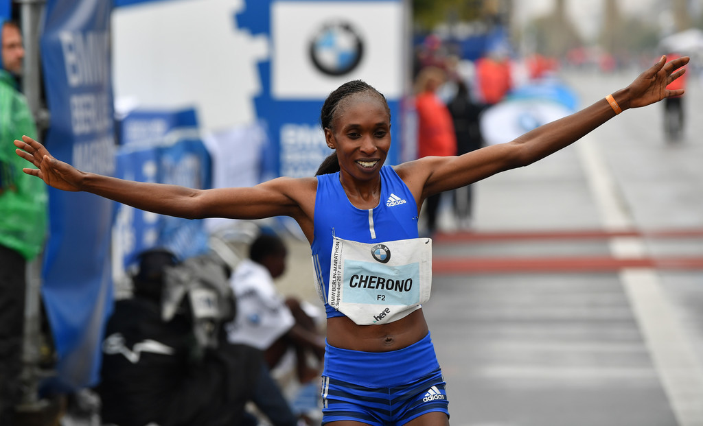 Kenya's Gladys Cherono changes plans after Berlin race cancellation