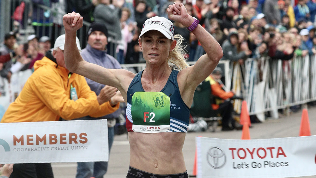 Kellyn Taylor sets women's record at Grandma's Marathon breaking her PR by over four minutes