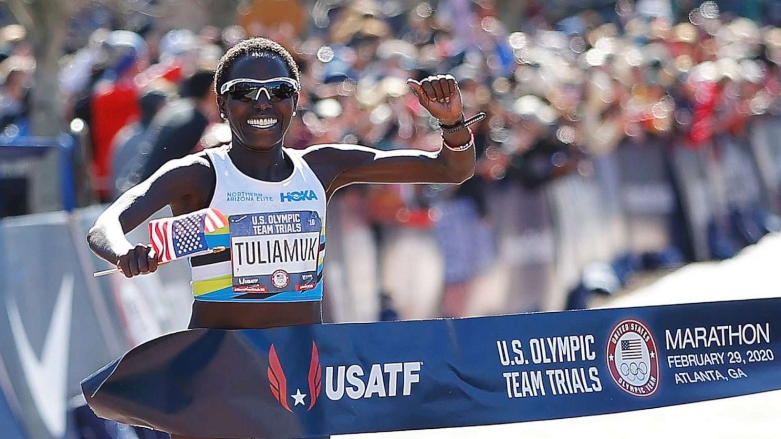 U.S. Olympic Marathon Trials winner Aliphine Tuliamuk will be the first elite female athlete to receive financial assistance as she recovers from childbirth and trains for the 2021 Olympics