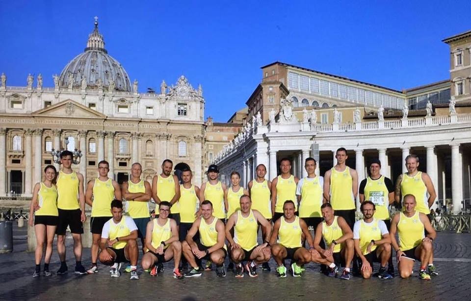 Mass will be celebrated by priests who are marathon runners in Rome