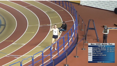 NCAA May Not Accept Christian Nobleâ€™s 13:37 Division II 5K Record Due to Pacing Lights