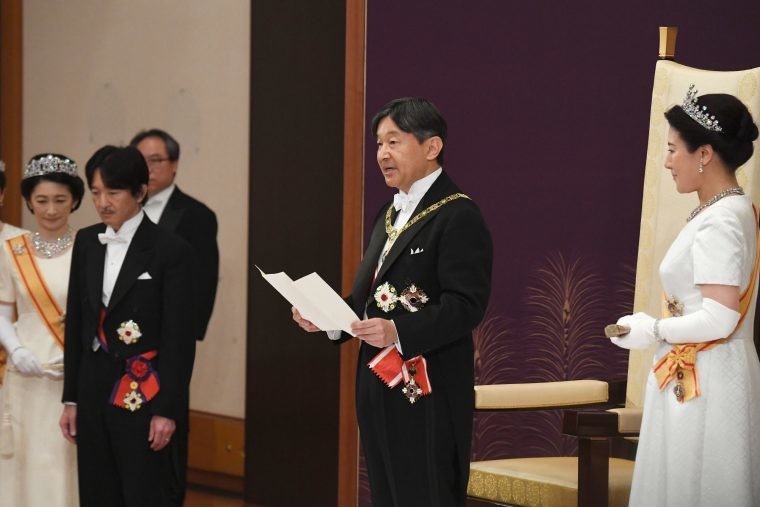 Japanese Emperor Naruhito is excited for 2020 Tokyo Olympic Games despite coronavirus concern