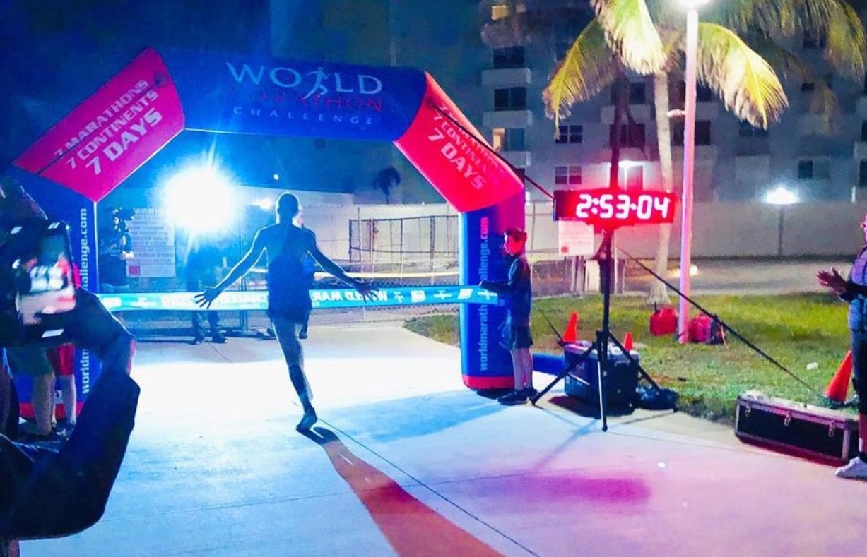 Michael Wardian wins the World Marathon Challenge777 for the second time