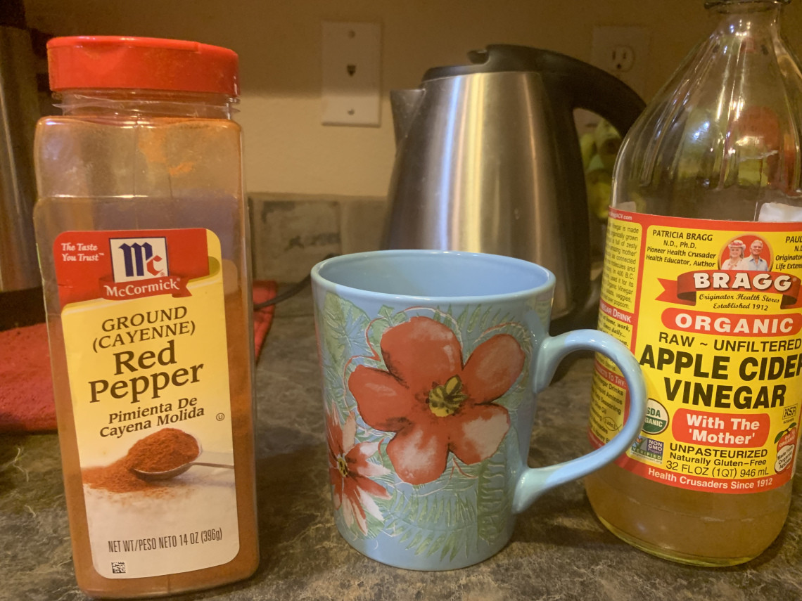 Apple cider vinegar Cayenne tea will give a boast to your running - Michael Anderson on Running FIle 1