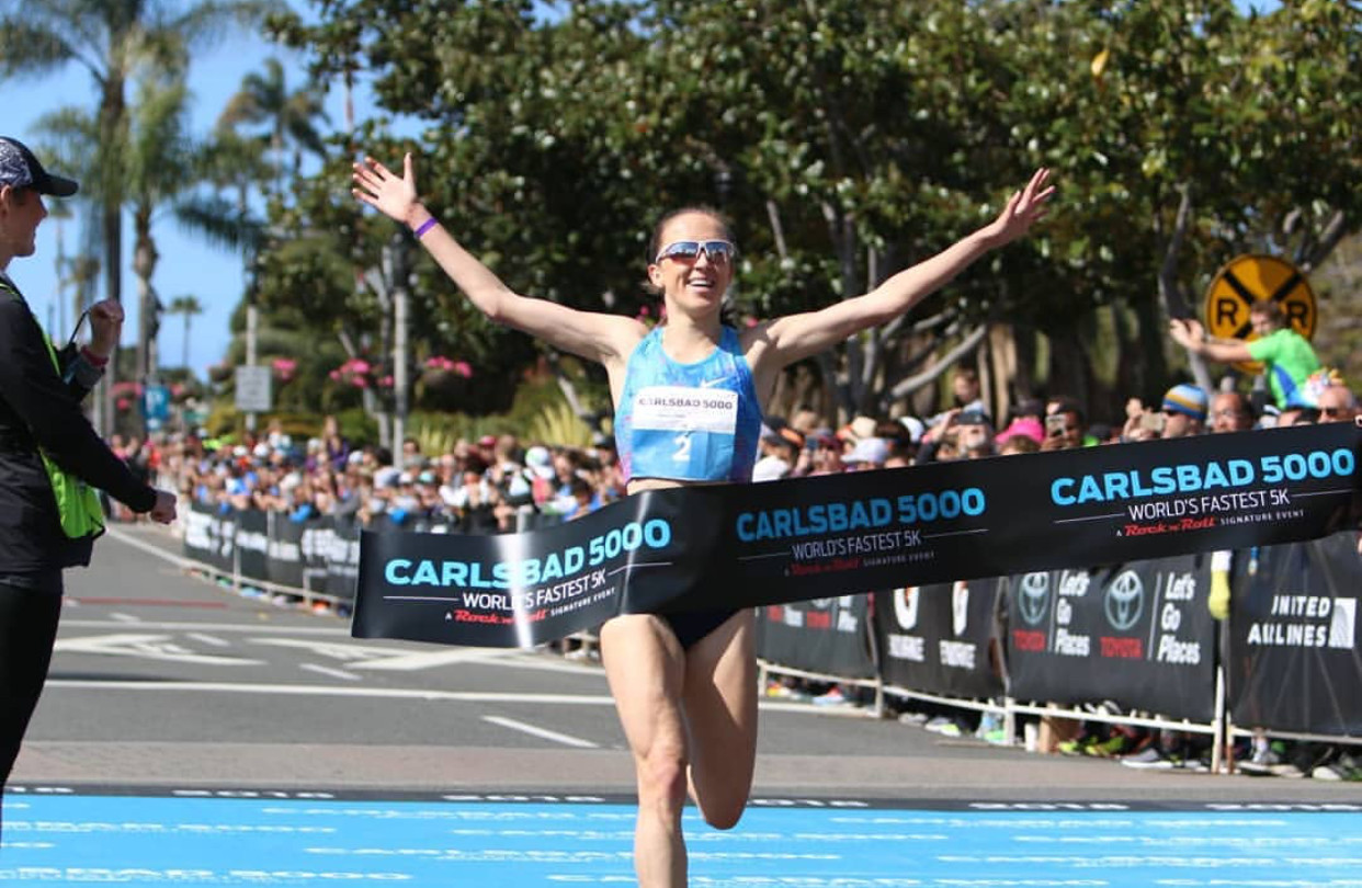 Gorecka and Berglund were the Pro winners at the 33rd Annual Carlsbad 5000