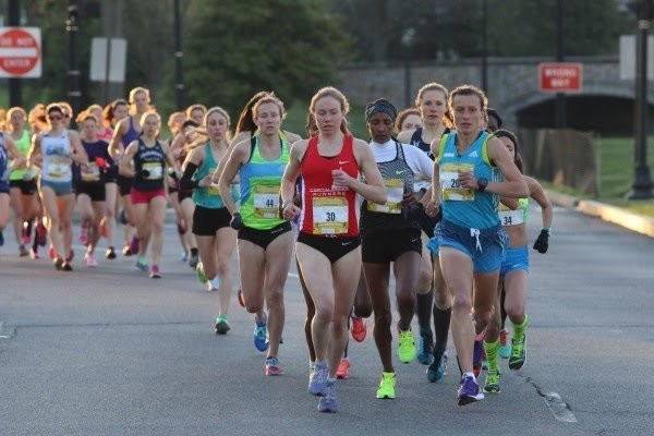 For six miles there were 20 Runners in the Lead Pack at the Cherry Blossom Ten Miler 