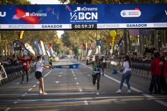 Debutant Teklu and Tuei reign at Barcelona Half Marathon