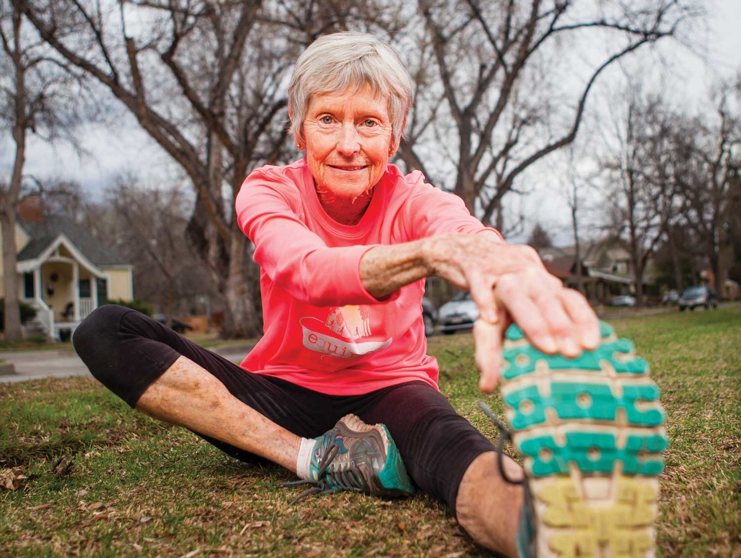 Global Run Challenge Profile: Libby James is the fastest 80 plus woman in the world