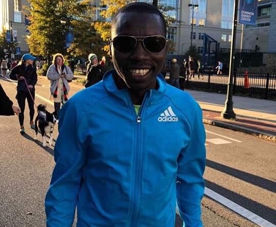 Boaz Kipyego of Kenya won the Anthem Richmond Marathon clocking 2:20:44
