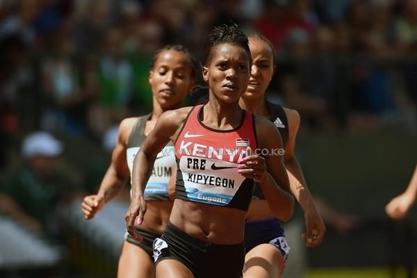 After 21 months away from the competitive arena, Faith Kipyegon is back to defend world 1,500 title in Doha