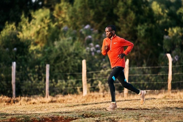 World record marathon holder Eliud Kipchoge suffers loneliness at his running training
